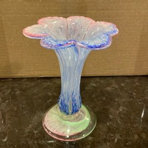Hand Blown Glass Art Vase